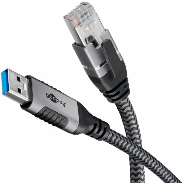 Goobay USB 3.0 til RJ45 Ethernet netværkskabel - 2m