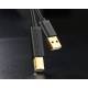Ugreen printer kabel - USB-A 2.0 til USB-B - 3m