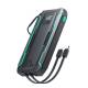 Robust Joyroom powerbank m Lightning og USB-C kabler - 10.000mAh - 22,5W