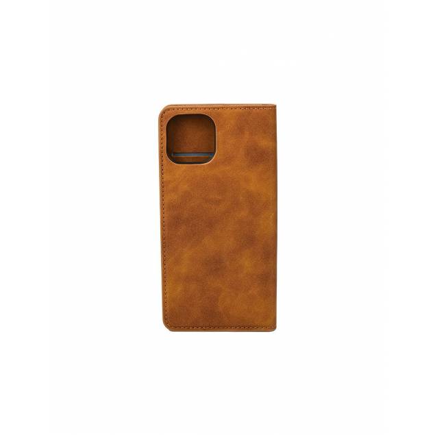 iPhone 14 Plus cover med kortholder - Brun