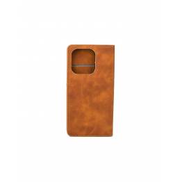 iPhone 14 Pro cover med kortholder - Brun