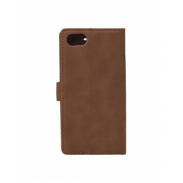 iPhone 7/8/SE2020 cover med kortholder - med Spænde Brun