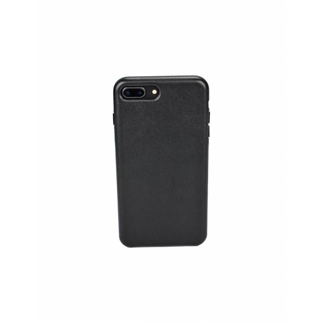 iPhone 7 / 8 Plus Læder cover - Sort