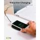 GooBay Qi 15W oplader til iPhone med Quick Charge i sort