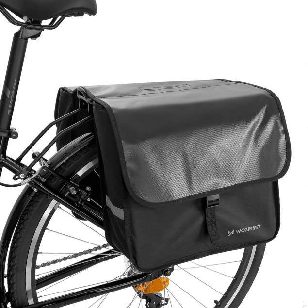 Vandtætte pannier sidetasker til cykel-bagagebærer - 28l