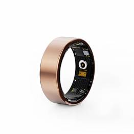 OEM Smart ring med skridttÃ¦ller, sÃ¸vn, puls & blodtryk tracking - 59mm Guld