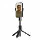 Dudao selfie-stang 3-i-1 i aluminium med tripod og fjernbetjening - 1m