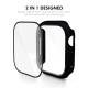 Enkay cover med beskyttelsesglas til Apple Watch 10 - 46mm - Gennemsigtig