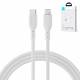 Joyroom Premium Series A13 USB-C til Lightning kabel - 2m - Hvid