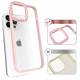 Kingxbar Sparkle Series iPhone 13 Pro Max med krystaller bagside pink