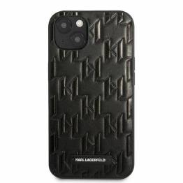  Karl Lagerfeld iPhone 13 mini hardcase sort Monogram Plade