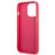 Guess Saffiano 4G cover til iPhone 13 Pro / 13 - pink