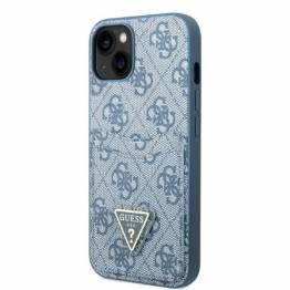  Guess iPhone 13 mini blå hardcase 4G trekantlogo med kortplads