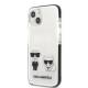 Karl Lagerfeld iPhone 13 mini hardcase hvid/hvid Karl&Choupette