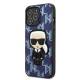 Karl Lagerfeld iPhone 13 Pro Max hardcase blå Monogram Ikonik Patch