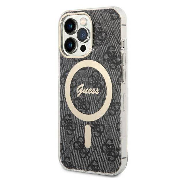 Guess iPhone 13 Pro / 13 sort hardcase 4G MagSafe