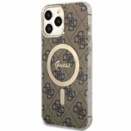  Guess iPhone 13 Pro Max brun hardcase 4G MagSafe