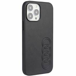  Audi Kunstlæder iPhone 13 Pro Max sort hardcase