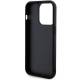 Guess paillet skrift metal cover til iPhone 13 Pro Max - sort