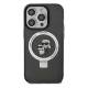 Karl Lagerfeld Ring Stand Karl&Choupette MagSafecover til iPhone 13 Pro Max - sort