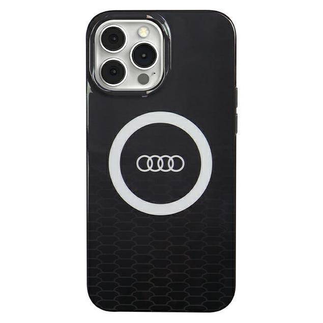 Audi IML Big Logo MagSafe-cover til iPhone 13 Pro Max - sort