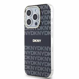  DKNY IML Mono & Stripe MagSafe Cover til iPhone 13 Pro / 13 - Sort