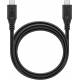 Goobay USB-C kabel 100W PD - USB4 - 40 Gbit/s - 1m - Sort