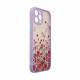 iPhone 12 Pro cover med blomster - Lilla