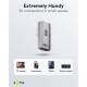 USB-C 4.0 adapter med 90° roteret vinkel - 240W / 40Gbps / 8K