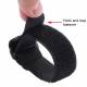 Velcro wrist strap armbånd til GoPro fjernbetjening - op til 23 cm - Sort