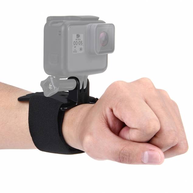 Velcro wrist strap armbånd til GoPro og andre actionkameraer - op til 23cm Velcro wrist strap armbånd til GoPro og andre actionkameraer - op til 23cm