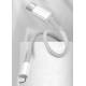 Baseus USB-C til Lightning kabel - 1m - Hvid