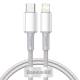 Baseus USB-C til Lightning kabel - 1m - Hvid