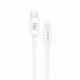 Dudao USB-C til Lightning kabel - 1m - Hvid