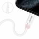 Dudao USB-C til Lightning kabel - 1m - Hvid