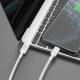 Dudao USB-C til Lightning kabel - 1m - Hvid