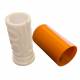 Puzzlebox cylinder labyrint til pengegaver og geocaching - 3D printet - Hvid/Brun