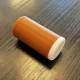 Puzzlebox cylinder labyrint til pengegaver og geocaching - 3D printet - Hvid/Brun