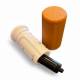 Puzzlebox cylinder labyrint til pengegaver og geocaching - 3D printet - Hvid/Brun