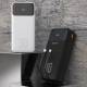 Dudao K15Max powerbank 30.000mAh m USB-C og Lightning kabel - 22,5W PD+QC - Sort