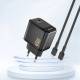 Dudao 45W GaN USB-C oplader - sort