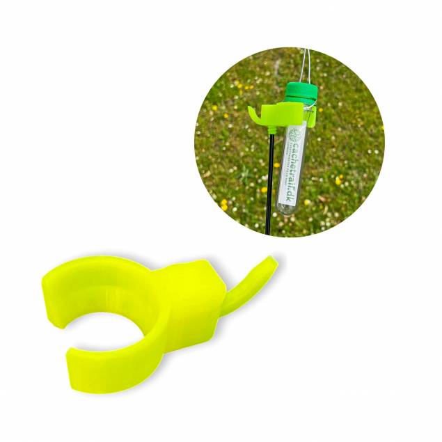 Dual petling ring og krog værktøj til geocaching ekstraktor - 3D printet Dual petling ring og krog værktøj til geocaching ekstraktor - 3D printet