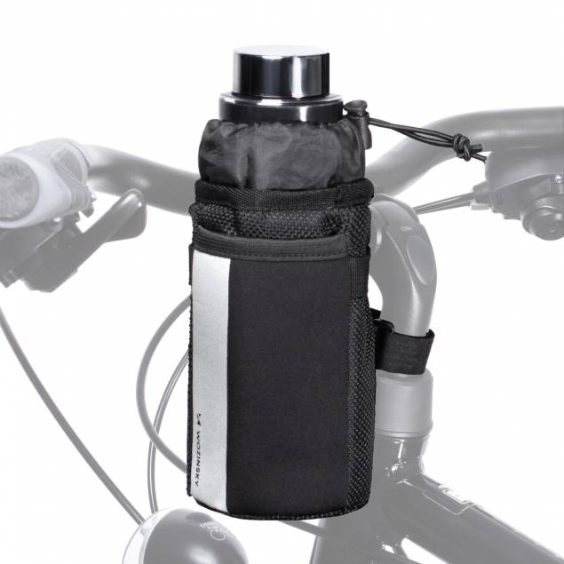 Vandflaske termopose til cykel, løbehjul, scooter og barnevogn Vandflaske termopose til cykel, løbehjul, scooter og barnevogn