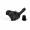 Fugl geocache beholder med rum til bison - 11cm - 3D printet - Sort