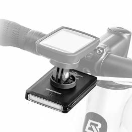 2-i-1 cykellygte og powerbank m 2-i-1 kabel og Garmin mount - 5000mAh - 150lm