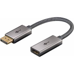 Goobay DisplayPort til HDMI hun adapter - 4K/60Hz