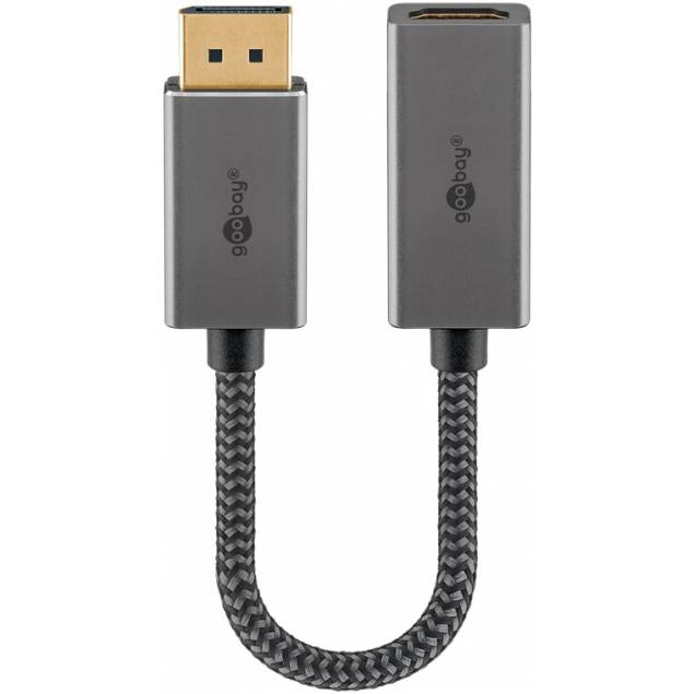 Goobay DisplayPort til HDMI hun adapter - 8K/60Hz
