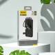 Dudao K11 10000mAh Powerbank m. USB, USB-C, Lightning og micro-usb kabel