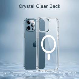 Ekstra beskyttende iPhone 15 Pro Max MagSafe cover - Gennemsigtigt
