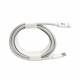 M7 hårdført Mac / iPhone / USB-C PD 100W opladningskabel - hvid - 1m M7 hårdført Mac / iPhone / USB-C PD 100W opladningskabel - hvid - 1m